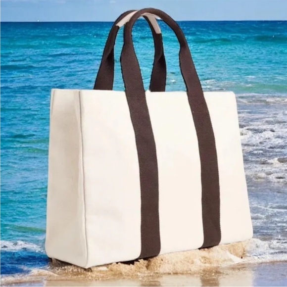 New LE BAR MARCHE Beach Tote - Picture 2 of 16